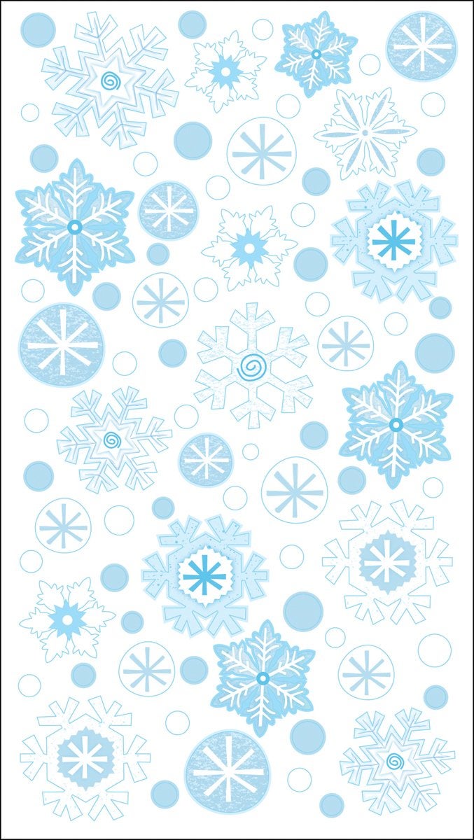 Sticko Winter Snowflakes Stickers - Image 2