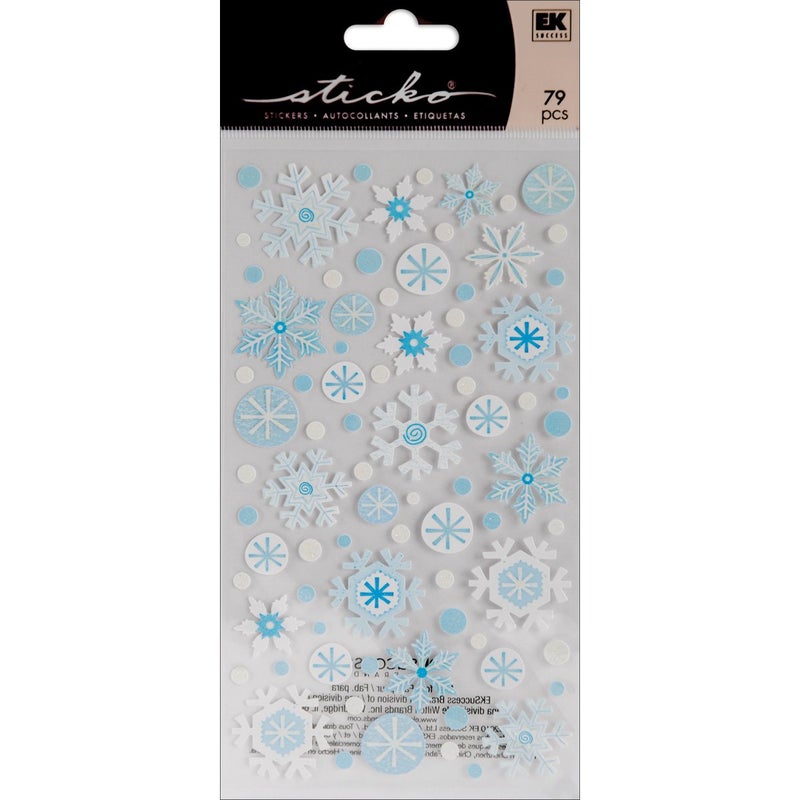 Sticko Winter Snowflakes Stickers - Image 3