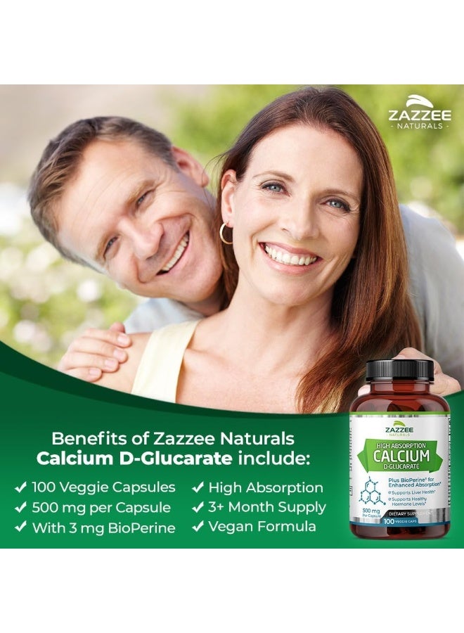 زازي بايو أبسورب™ كالسيوم د-غلوكاريت ٥٠٠ مجم امتصاص مُحسَّن - Image 2