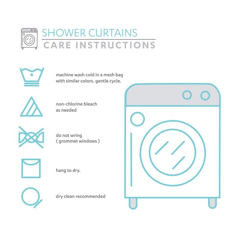 Lush Decor Ruffle Shower Curtain | Floral Textured Vintage Chic Farmhouse Style Design, Blush, 72" x 72" - Image 3