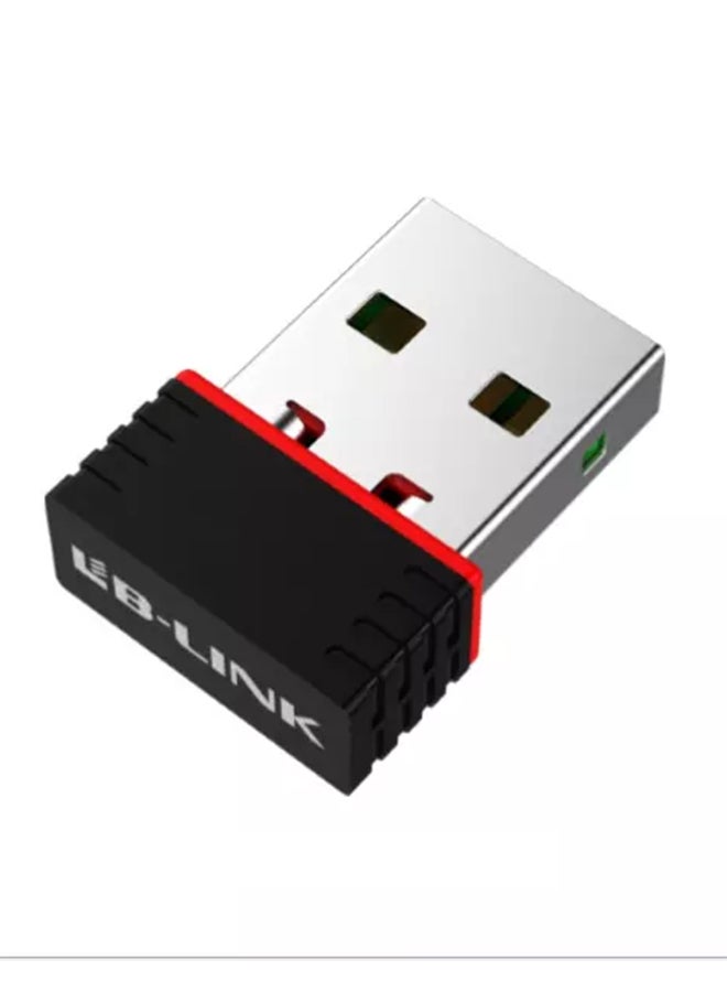 LB-LINK 150 Mbps Mini USB WiFi LAN Adapter Black - Image 1