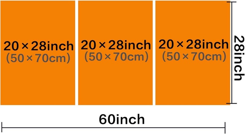 BPA Large 3-Piece Street Art Canvas Wall Art Set - Image 4