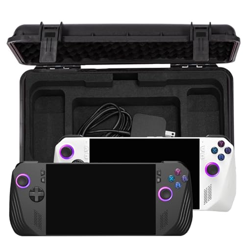 Luck&Link ROG ALLY Carrying Bag - Hard, Waterproof Case for ROG ALLY X, Controllers, Docking Station & Accessories - Large Capacity - Image 2