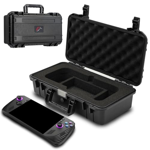 Luck&Link ROG ALLY Carrying Bag - Hard, Waterproof Case for ROG ALLY X, Controllers, Docking Station & Accessories - Large Capacity - Image 1