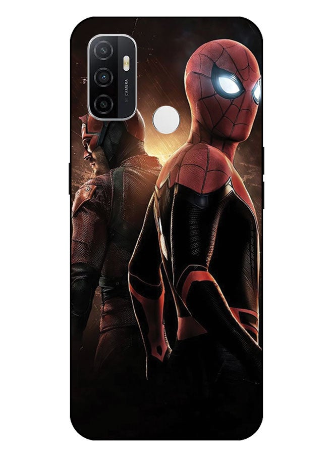 الصيد العين غطاء حماية مطبوع لهاتف Oppo A11s - سبايدرمان - Image 1