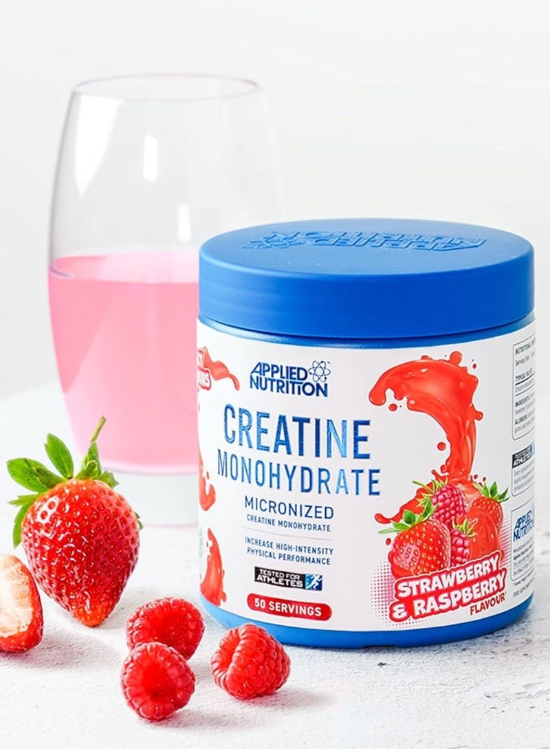 Applied Nutrition Creatine Monohydrate Micronized - 250g Strawberry & Raspberry – Fast Absorption, Improve Performance, Boost Strength, and Endurance - Image 3