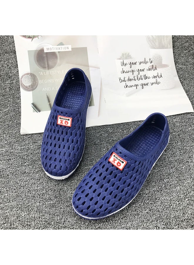 NIBEMINENT Summer Ladies Sandals Slippers Beach Shoes Anti-slip Couple Large Size Head Cover Shoes  - Image 1