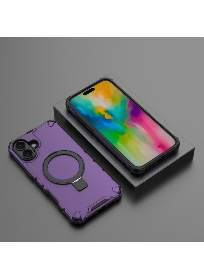 إيروريكس جراب لهاتف iPhone 16 Plus مزود بحامل شبكي وغطاء هاتف مقاوم للصدمات - Image 2