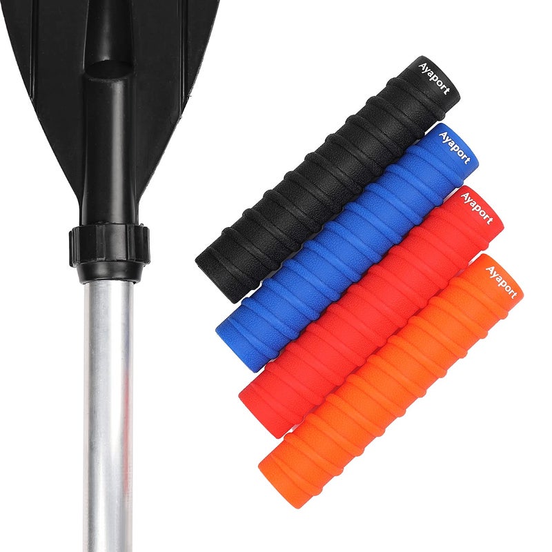Ayaport Kayak Paddle Grips Non-Slip Silicone Wraps Blister Prevention Kayaking Accessories For Take-Apart Paddles (Teal) - Image 5