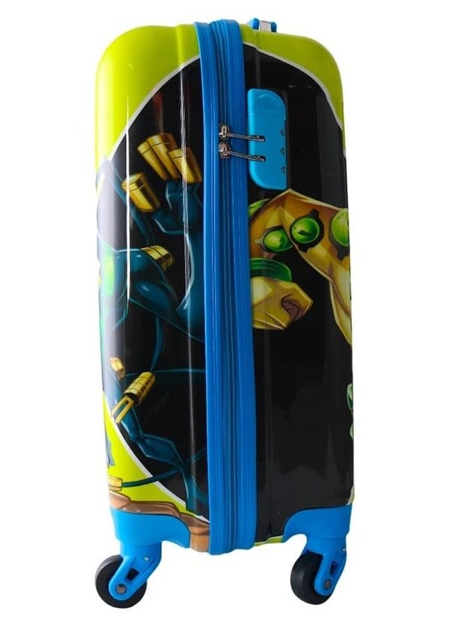 ADSON Abs Kids Trolley 360 Rotating Luggage 360 Degree Wheels Non-Breakable 16 Inch Kids Hardsided Suitcase with 4 Wheels, 360 Degree Wheel Travel Trolley Bag (Green) - Image 5