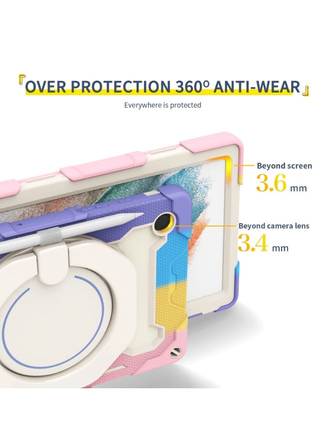 Protective Case Cover For for Samsung Galaxy Tab A9 Multicolor - Image 3