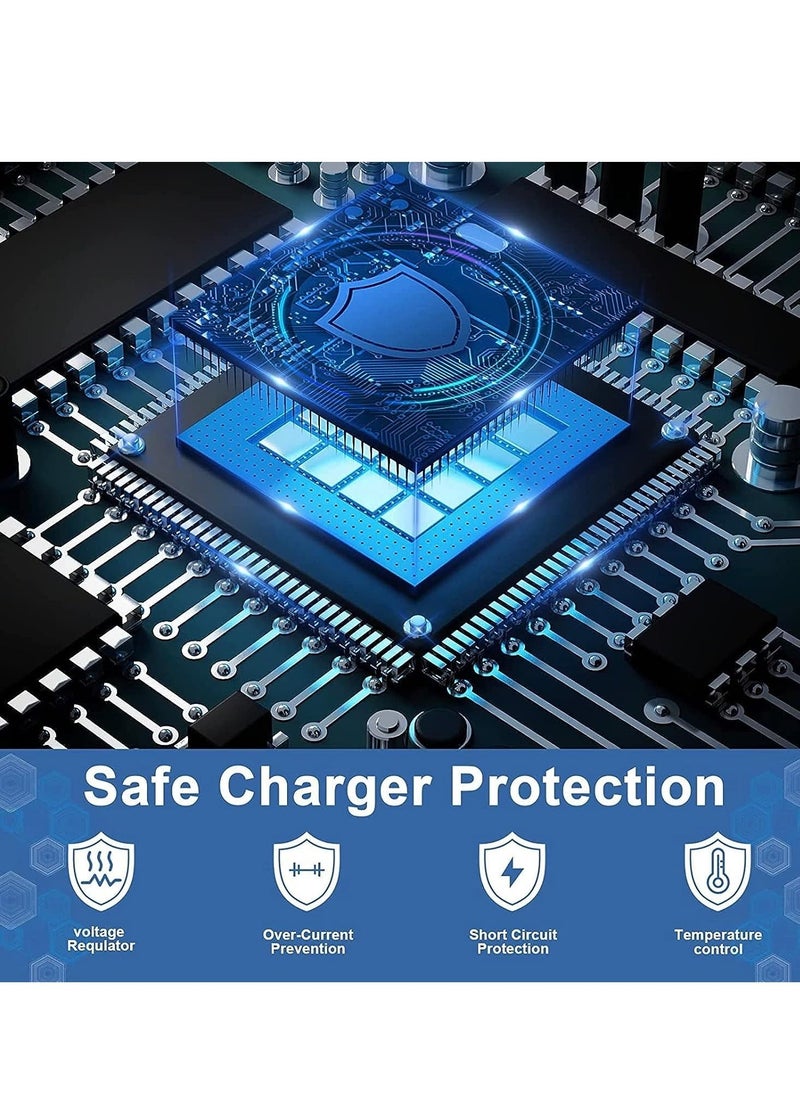 JAJEEK compatible Samsung 45w Fast Charger Type C Samsung Super Fast Charger 45W with 5FT USB-C Cable, Android Charger for Samsung Galaxy S23 Ultra/S23/S23+/S22/S22 Ultra/S22+/Note 10/20/S20/S21/Tab S7/S8 (B - Image 4