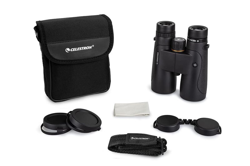 Celestron Celestron – Nature DX 10x50 Binoculars – Outdoor and Birding Binocular – Fully Multi-Coated with BaK-4 Prisms – Rubber Armored – Fog & Waterproof Binoculars  - Image 1