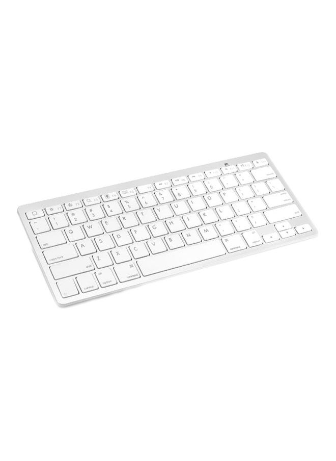 NIBEMINENT Wireless Keyboard White  - Image 1