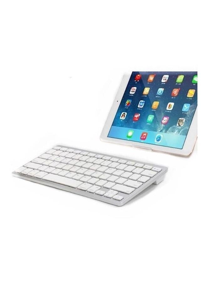NIBEMINENT Wireless Keyboard White  - Image 5