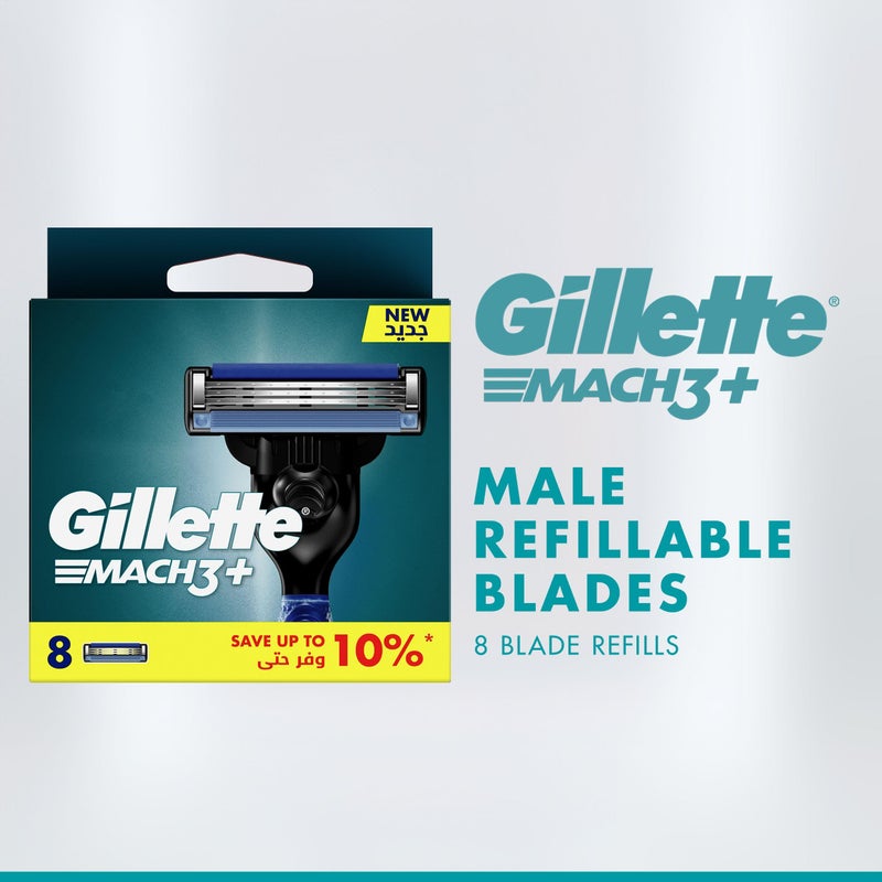 GILLETTE Mach3 Blade - Pack of 8 - Image 2