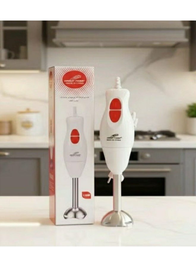 Group Tiger Hand Blender ❤️❤️ 110 Watts 4 blades and a stainless steel shaft. Features two speeds and an ergonomic design. Code: 57-a210 - Image 2