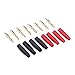 OliYin 4pairs 4mm Solder Type Banana Plug Male Bullet Connector Charger Adapter for RC LiPo Charger - Image 3