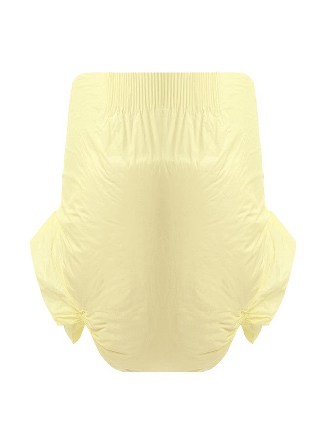 CutiePlusU Adult Diaper 3 Pieces Adult Diapers Sample Maximum Overnight Absorbency Yellow Sleep Owl (Medium 28"-38") - Image 3