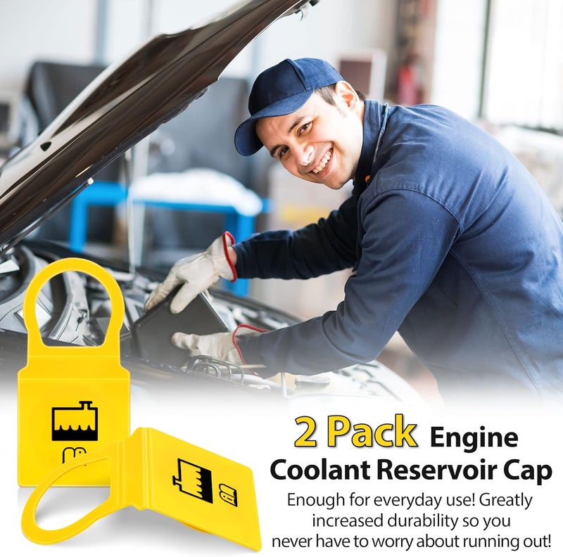 Dreyoo Engine Coolant Reservoir Cap Set - Image 2