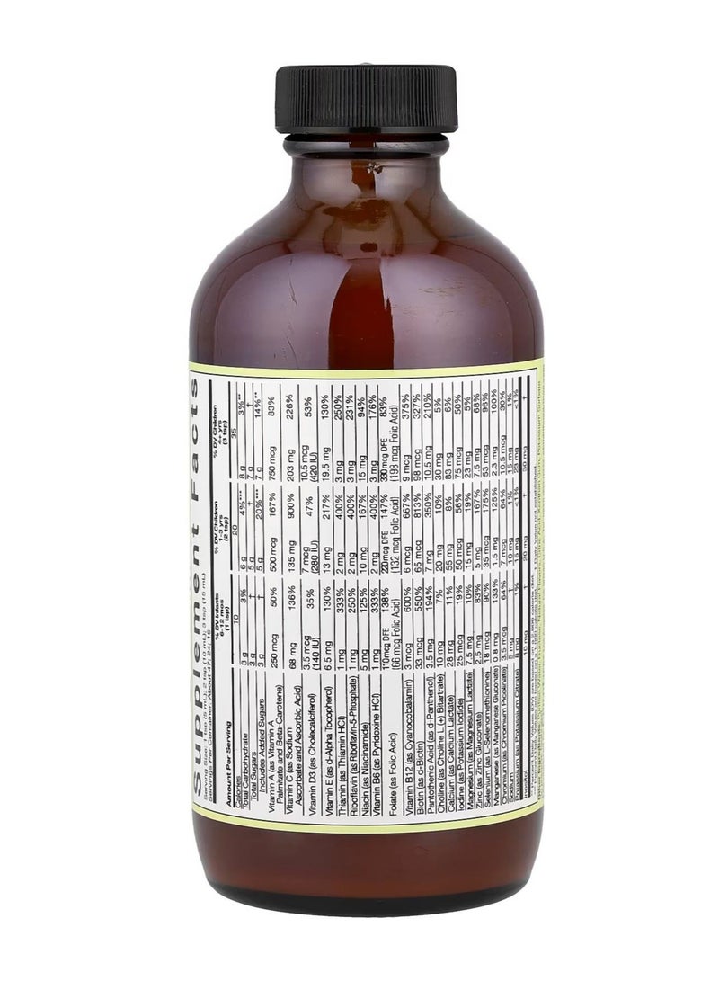 ChildLife Essentials, Multi Vitamin & Mineral, Natural Orange/Mango, 8 fl oz (237 ml) - Image 2