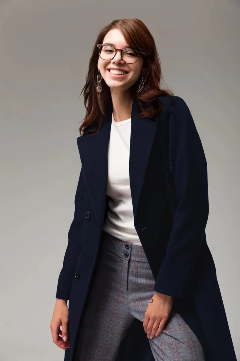 Barbora Full Length Cashmere Cashmere Coat