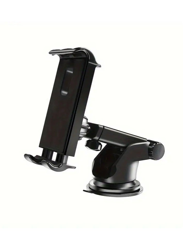 DUSALA 16.26-25.4cm Silicone Car Phone Mount with Adjustable Suction Cup - Dashboard Compatible, Non-Waterproof - Image 1
