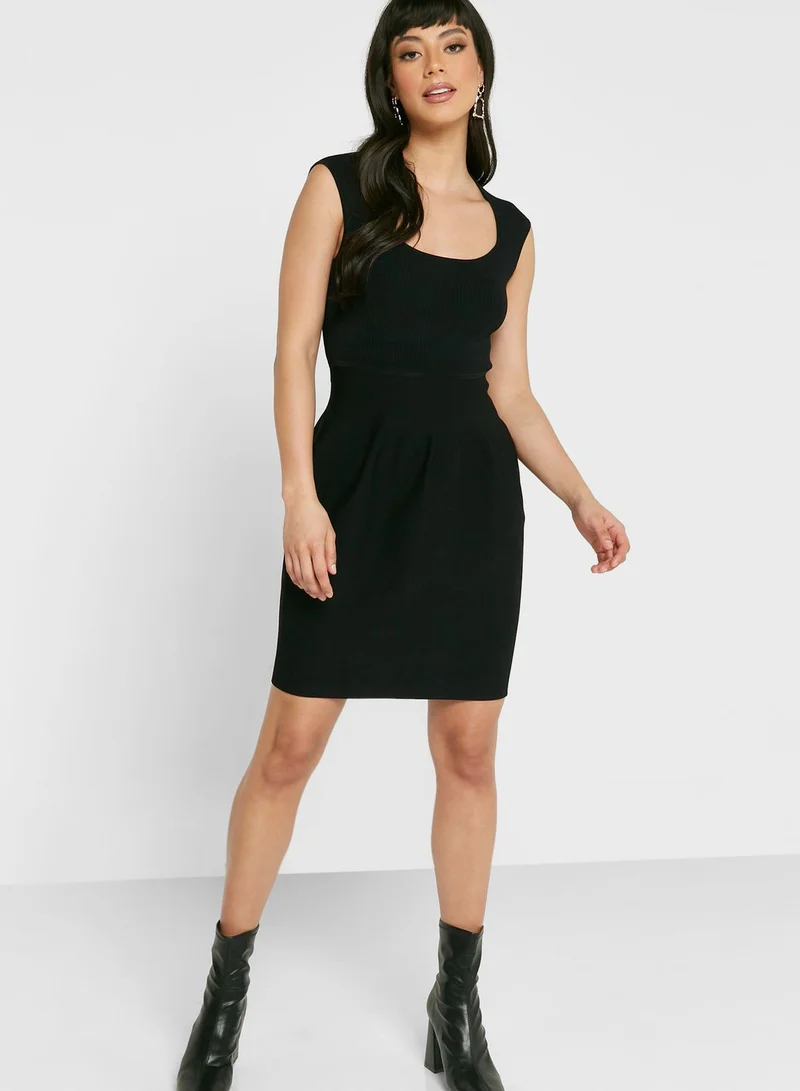 Ted Baker Scoop Neck Bodycon Dress
