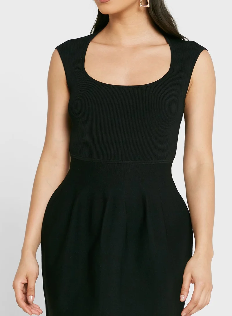 Ted Baker Scoop Neck Bodycon Dress