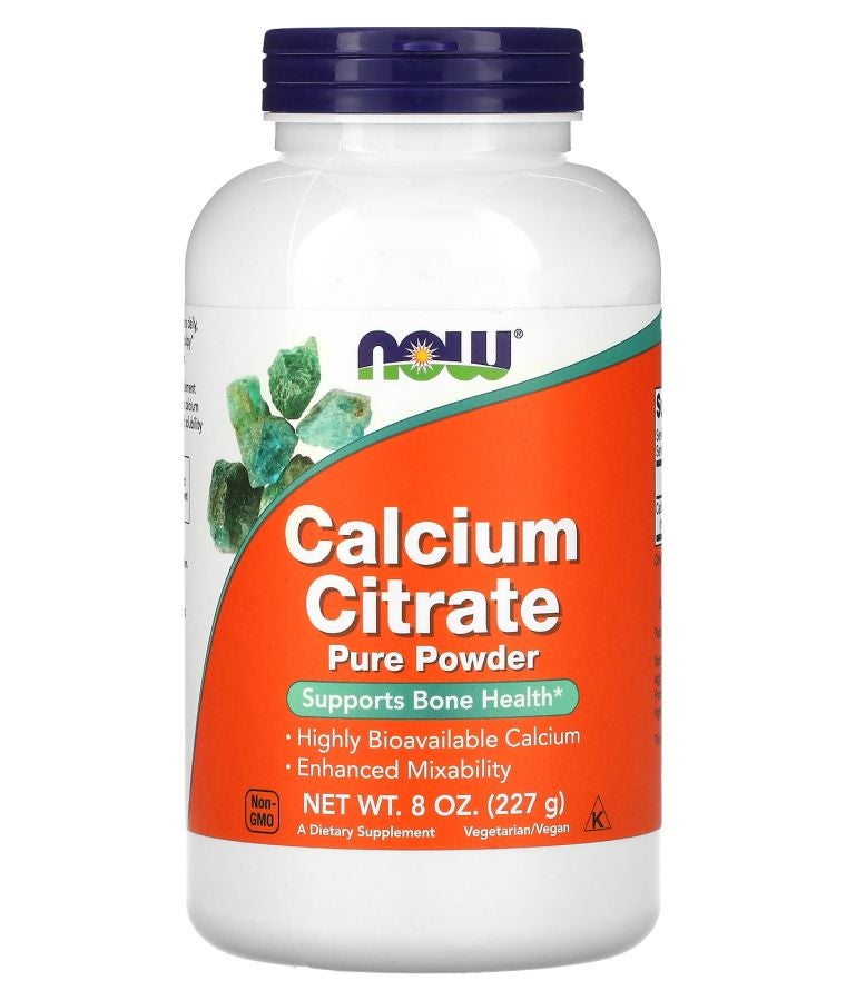 now Calcium Citrate Pure Powder 8 oz (227 g)
