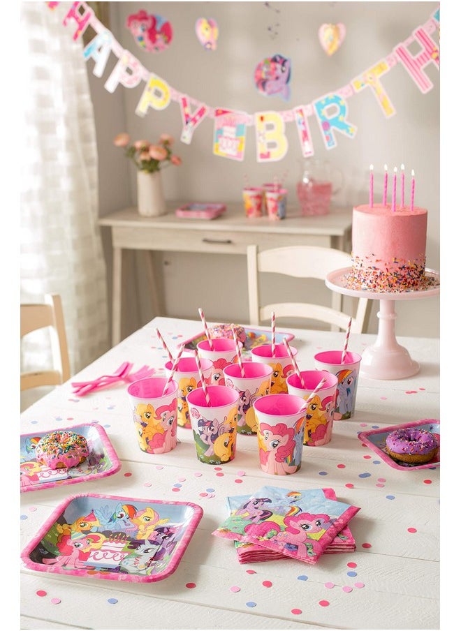 American Greetings - My Little Pony Paper Dessert Plates For Kids (8Count) - Image 1