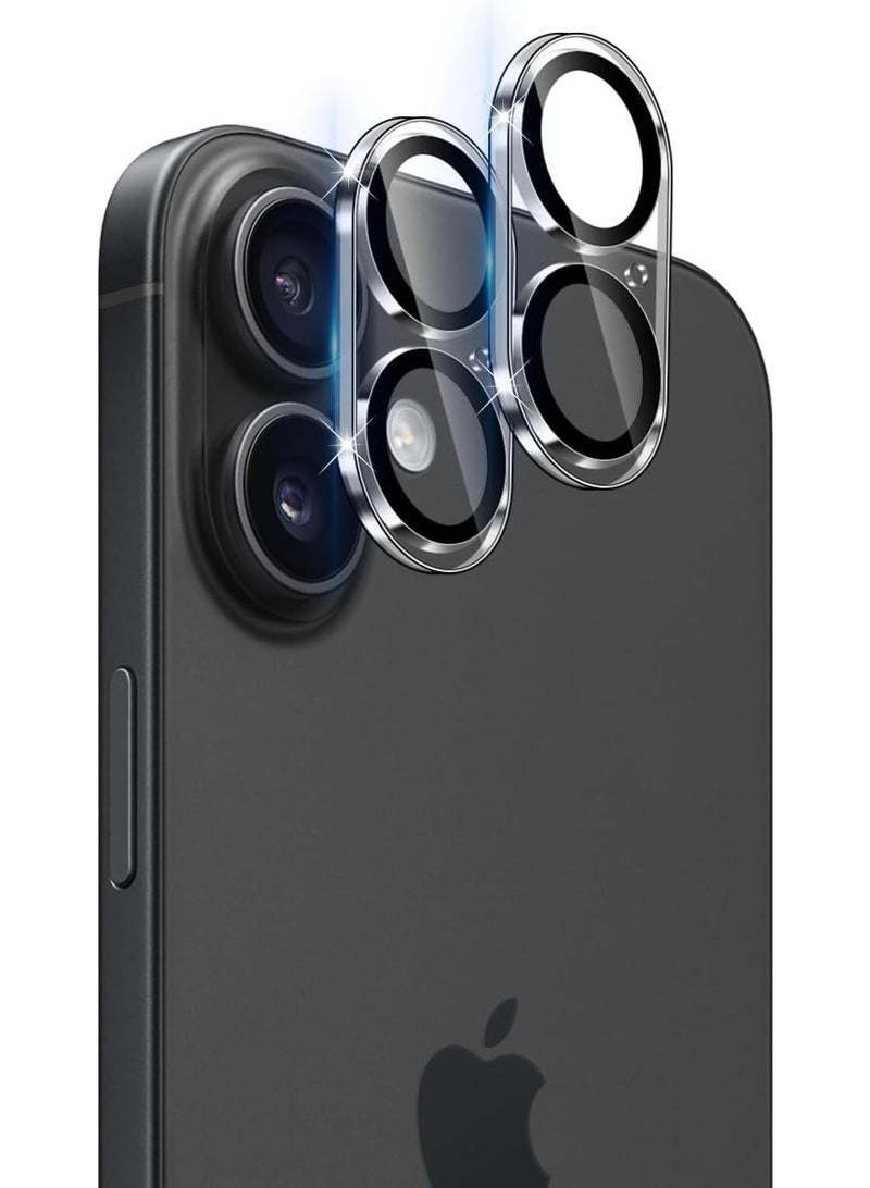 Clear camera screen protector compatible with iPhone 16 - 16 Plus - Image 1
