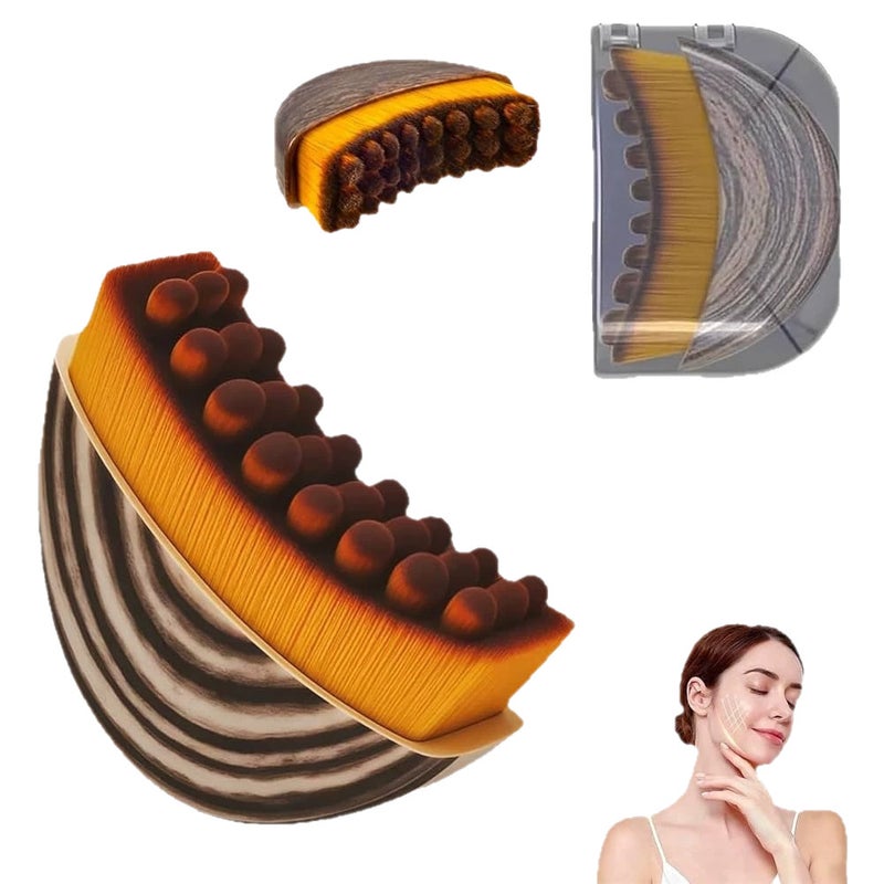 فرشاة مساج الوجه اللمفاوية للعناية بالجسم - Image 5