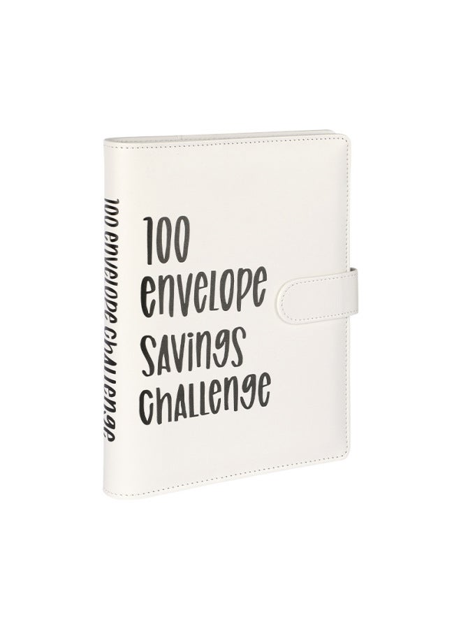 HONGYANG Envelope Challenge Binder Couple's 100-day Challenge Saving Savings Hand Account Notebook - Image 1