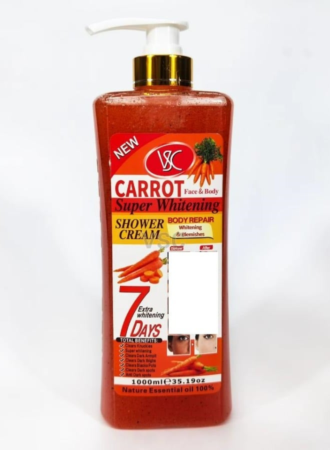 في إس سي كريم الاستحمام بالجزر للتبييض الفائق 1000 مل