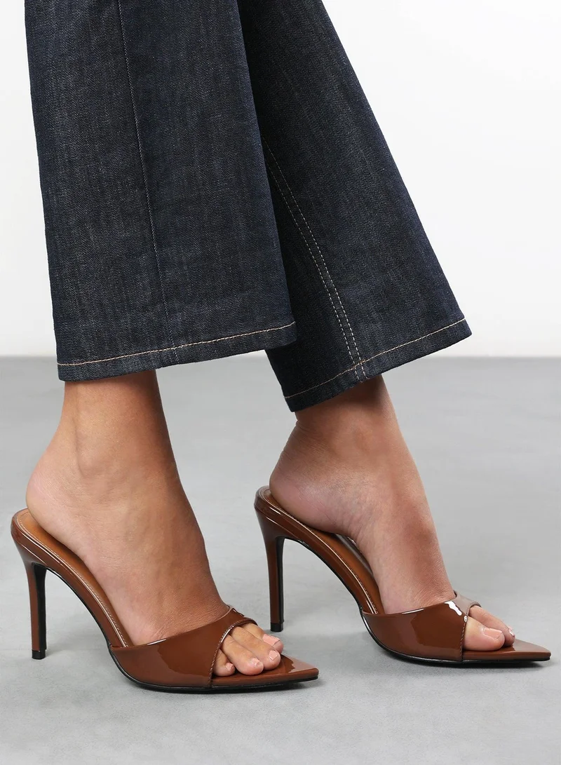 ويرز ذات فروم Tasha' Open Toe Stiletto Mules