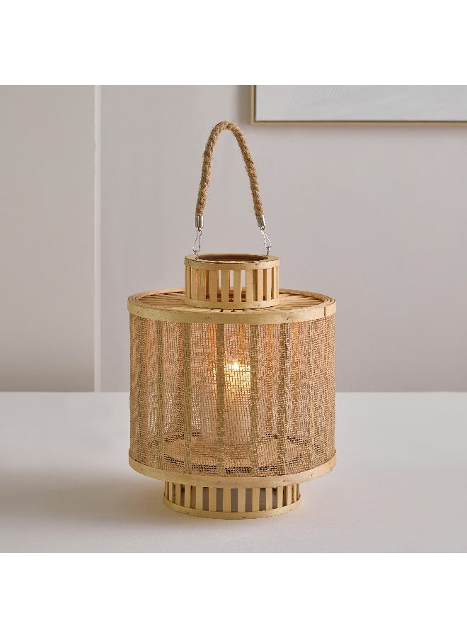Home Box Willa Bamboo Lantern 30 x 35 x 30 cm - Image 1