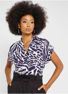 Button Down Printed Shirt