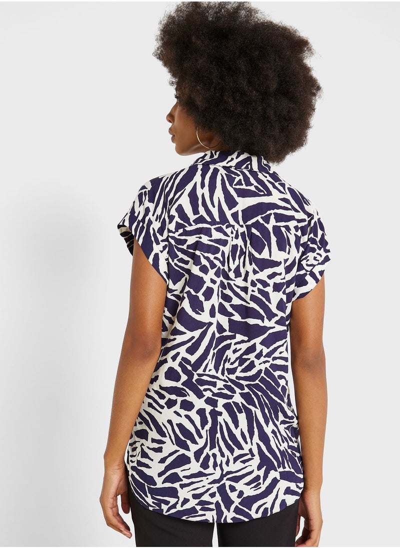 NEW LOOK - Button Down Printed Shirt - Image 1
