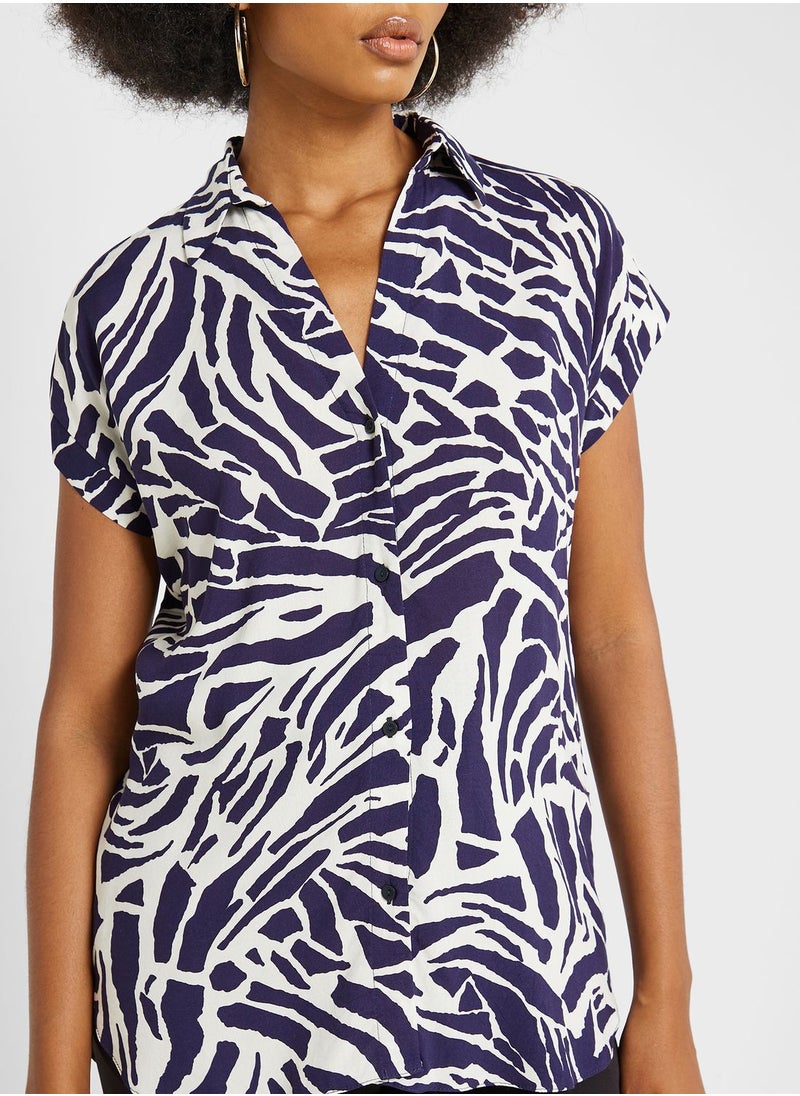 NEW LOOK - Button Down Printed Shirt - Image 1