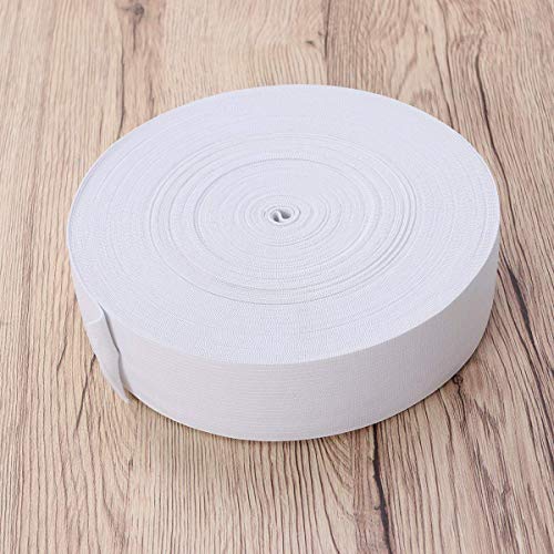 Jainsons Elastic 25 Meters Pack. Premium Boutique Range Heavy Quality, Ideal for Tailoring/Sewing, Fashion Designing, Boutique, Stitching. (1.50") White - Image 5