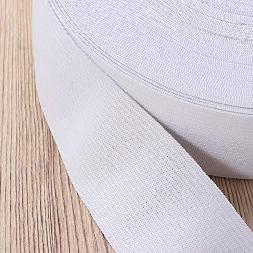 Jainsons Elastic 25 Meters Pack. Premium Boutique Range Heavy Quality, Ideal for Tailoring/Sewing, Fashion Designing, Boutique, Stitching. (1.50") White - Image 4