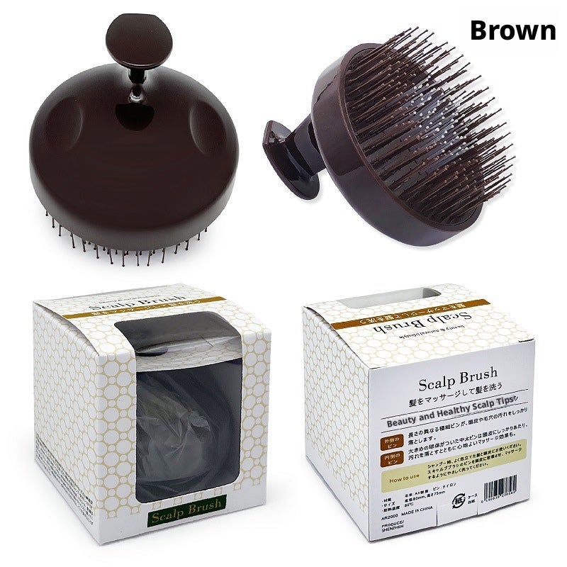 Japanese Scalp Massage Brush for Hair Cleaning - Image 5