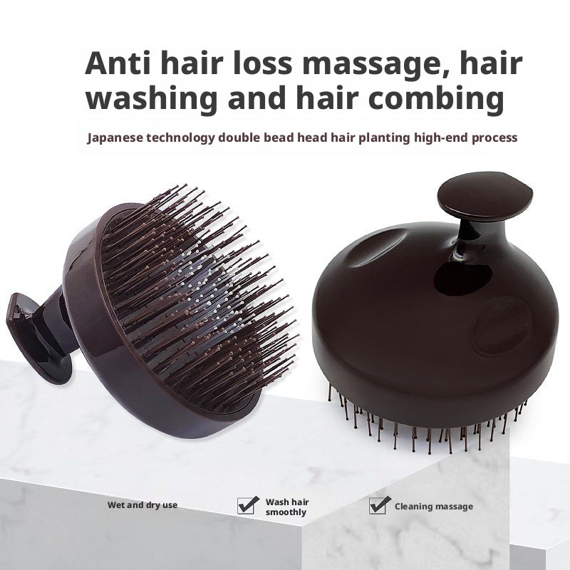 Japanese Scalp Massage Brush for Hair Cleaning - Image 1