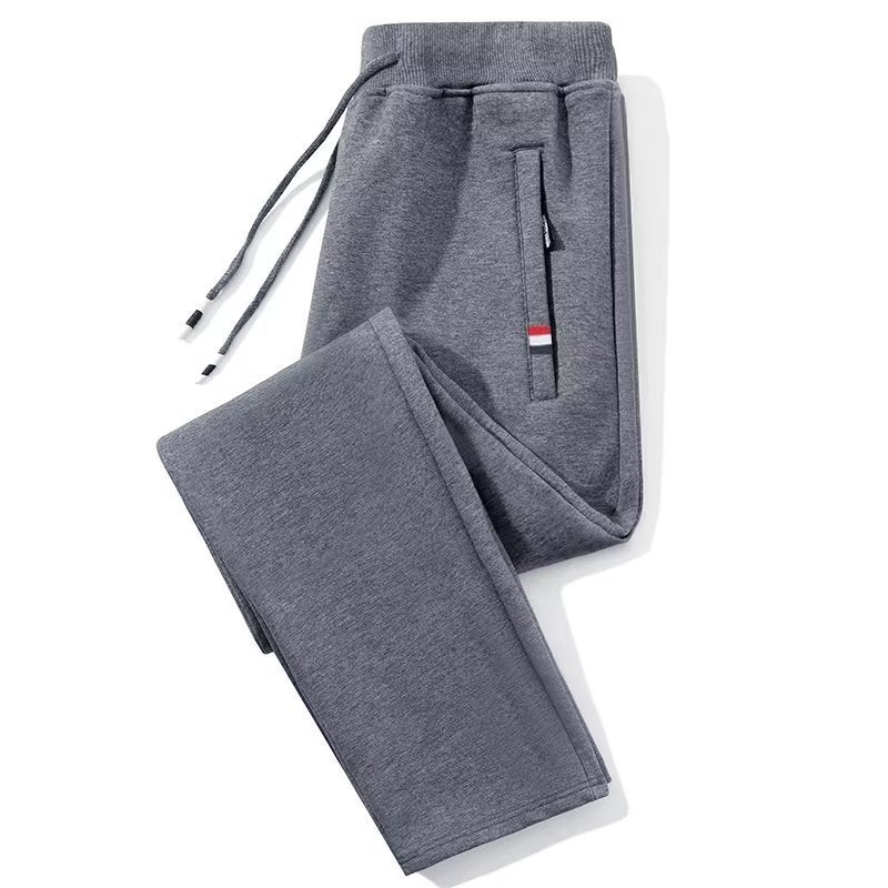 Work Clothes Pants For Work Men'S Wear-Resistant And Dirty-Resistant Construction Site Workers Labor Protection Pocket Zipper Sweatpants - Image 1