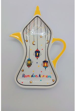 Ramadan ceramic dallah plate home décor 23cm - pzsku/Z5F3914A3E9CE416B29A3Z/45/1746232046/b72381cf-285e-46e1-bbca-9486ae373cf1