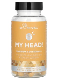 Eu Natural My Head Feverfew & Butterbur 60 Vegetarian Capsules 