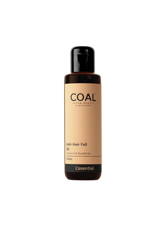 COAL CLEAN BEAUTY Anti Hair Fall Oil 100 Ml Anti Hair Loss Promotes Hair Growth Prevents Hair Fall Regrows Hair Naturally With Vitamin E Rootbiotec & Natural Oils Men & Women  - Image 1