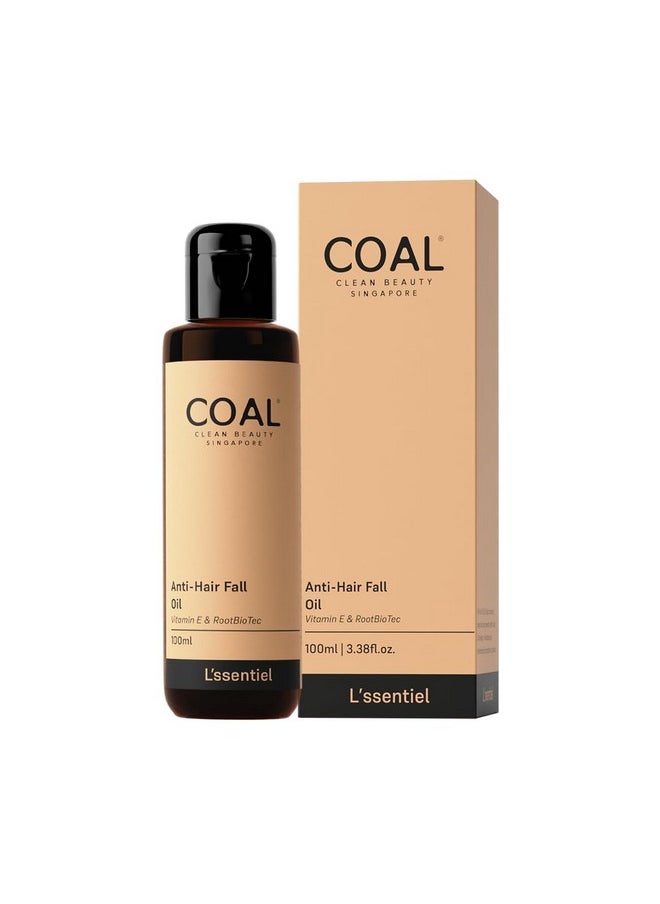 COAL CLEAN BEAUTY Anti Hair Fall Oil 100 Ml Anti Hair Loss Promotes Hair Growth Prevents Hair Fall Regrows Hair Naturally With Vitamin E Rootbiotec & Natural Oils Men & Women  - Image 2