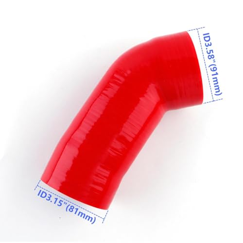ASYXPCRH Compatible with BMW 328i Z4 N52 6cyl 30L 20062013 Silicone Intake Boot Hosered - Image 3